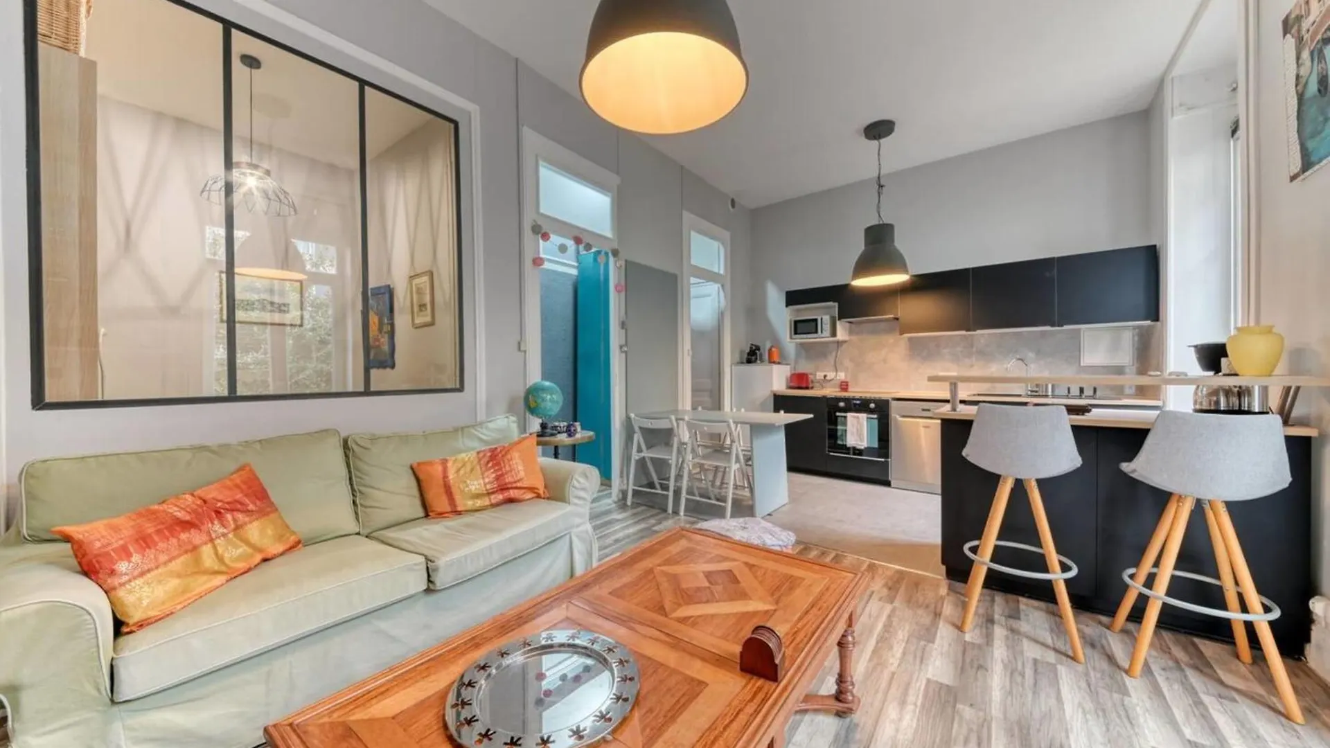Apartment Le Garden City - Bel Appartement Avec Jardin Prive Villeurbanne